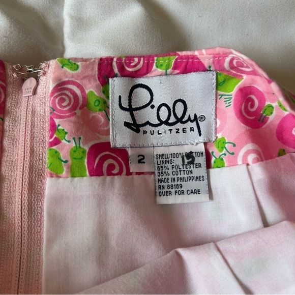 Vintage Lilly Pulitzer Snail Skirt - Picture 3 of 4